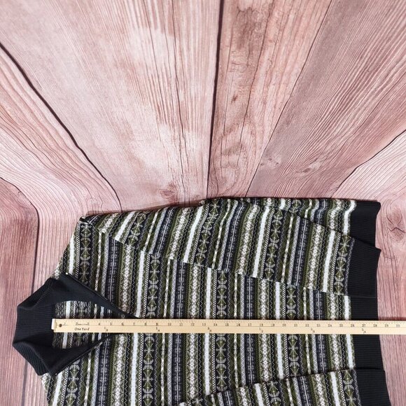 Bogner Fire Ice Mens XL 1/4 Zip Pullover Sweater Fair Isle Aztec Cotton Acrylic - Picture 11 of 11